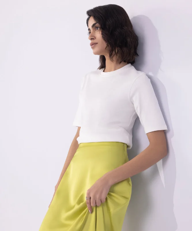 The Best Deals Won’t Wait!Slim-Fit Rib Top