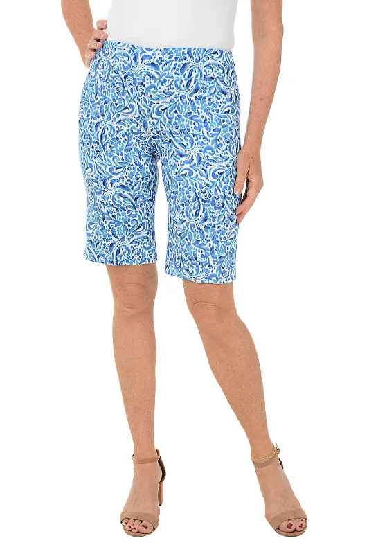 Save More with Every Purchase!Floral Nebulas Pull-On Bermuda Short