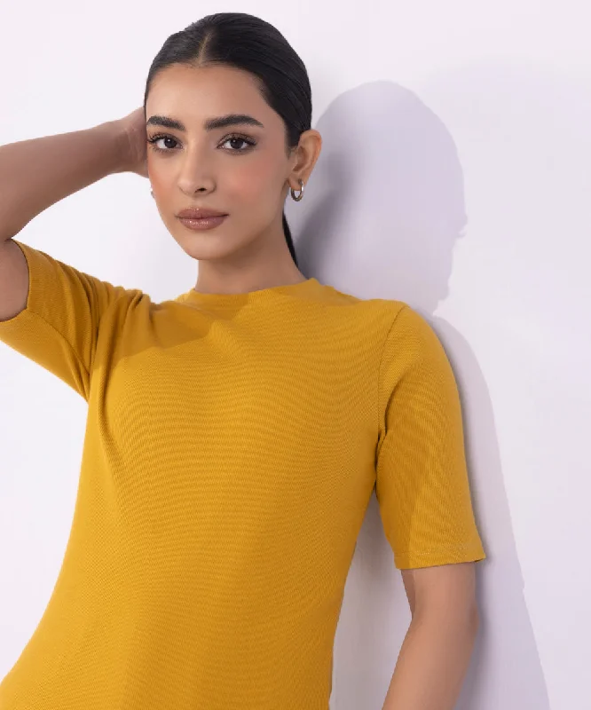 Limited Stock Available!Slim-Fit Rib Top