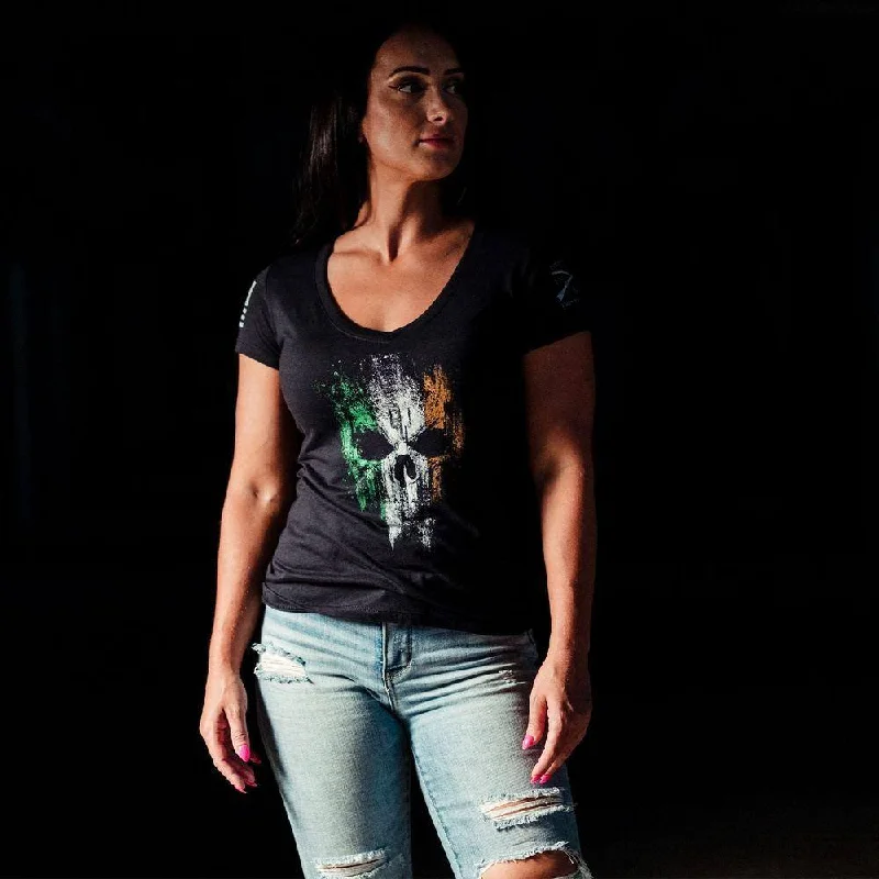 Your Dream Deal is Here!Women's Irish Reaper V-Neck - Black
