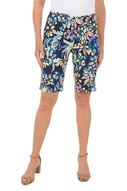 The Best Sale of the Year!Rose Petals Pull-On Bermuda Short