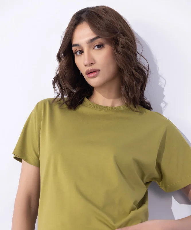 Huge Savings – Act Now!Cropped Kimono T-Shirt