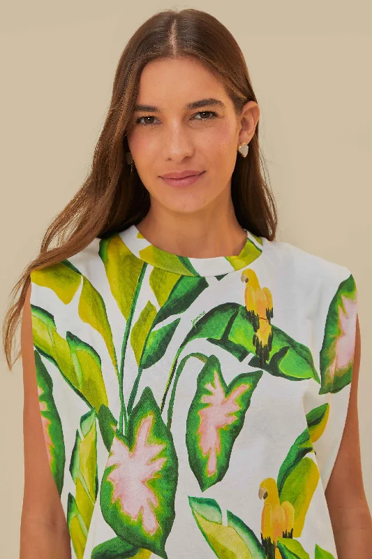 Shop Before It’s Gone!Off-White Summer Foliage T-Shirt