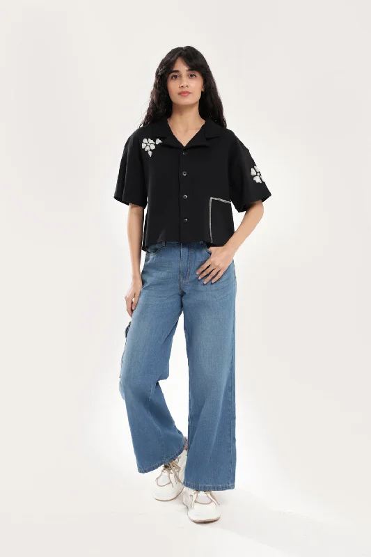 Mega Sale Happening Now!BOXY TEE WITH NOTCH COLLAR
