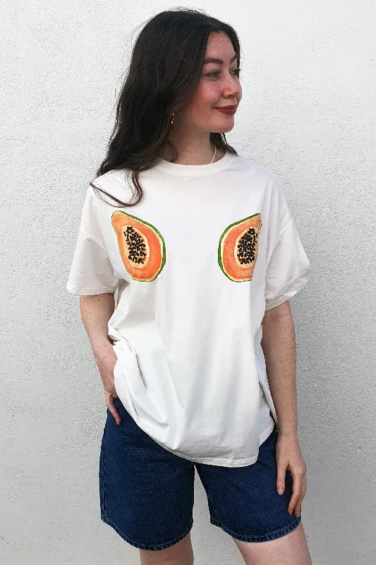 Find Your Perfect Deal Today!By Frankie - Papaya T Shirt, White