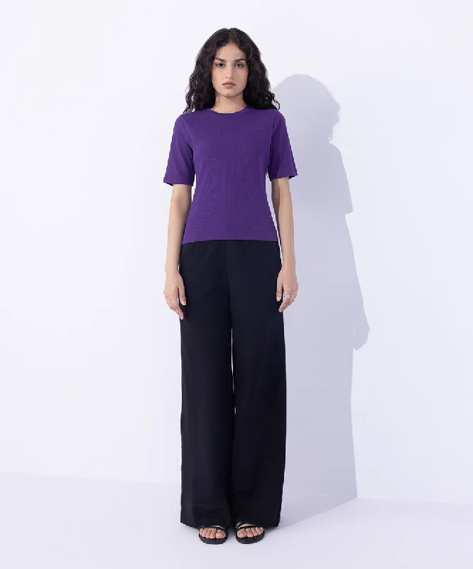 Your Dream Deal is Here!Slim Fit Ribbed Top