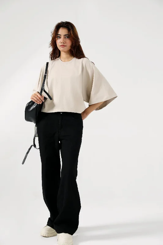 Lowest Prices Guaranteed!BOX FIT TEE WITH OVERSIZED ARMHOLE