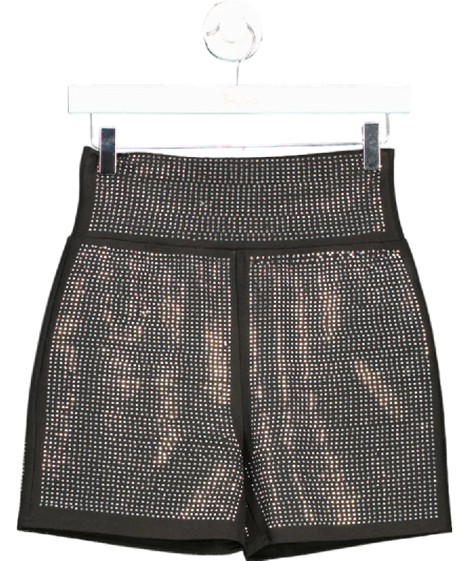 Limited Stock Available!I.AM.GIA Black Silver Gems Shorts UK S