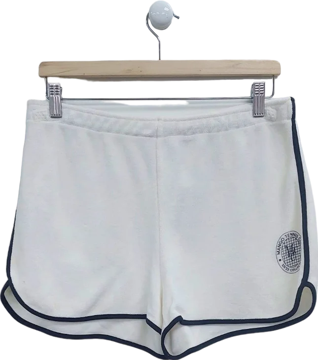 Get the Best for Less!Mango Cream Tennis Club Shorts UK L