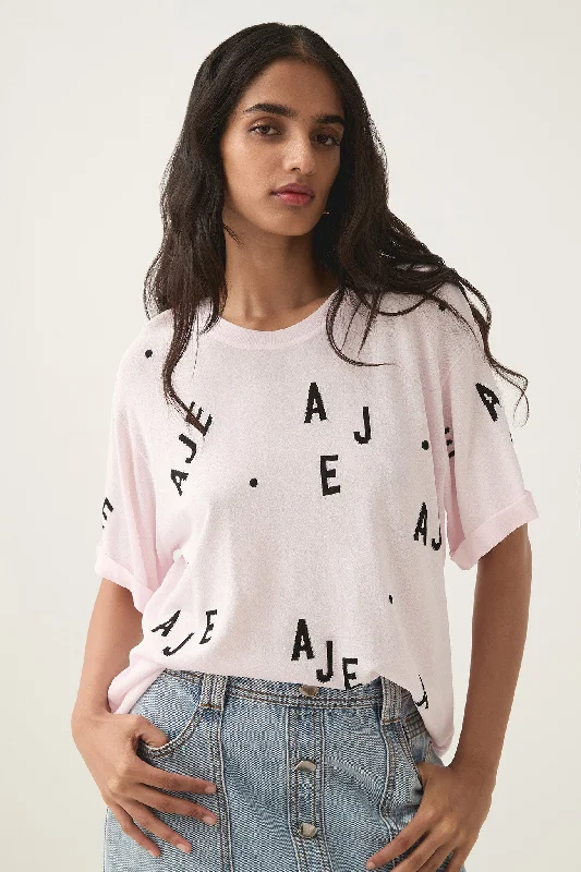 Mega Sale Happening Now!Decora Logo Sprinkle Knit Tee