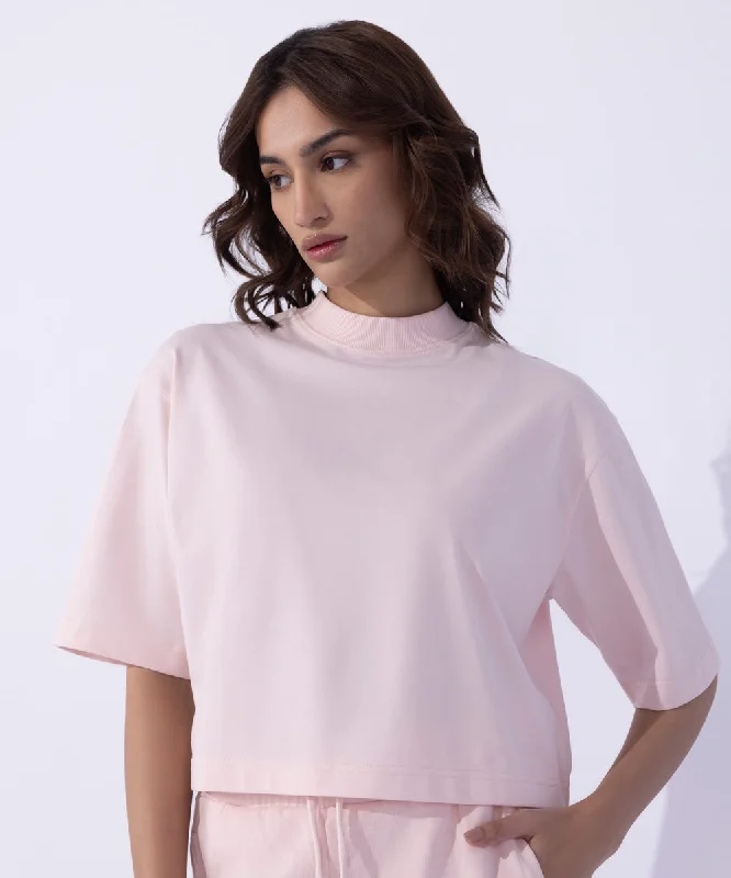 Get More, Spend Less – Shop Now!Oversized Cropped T-Shirt