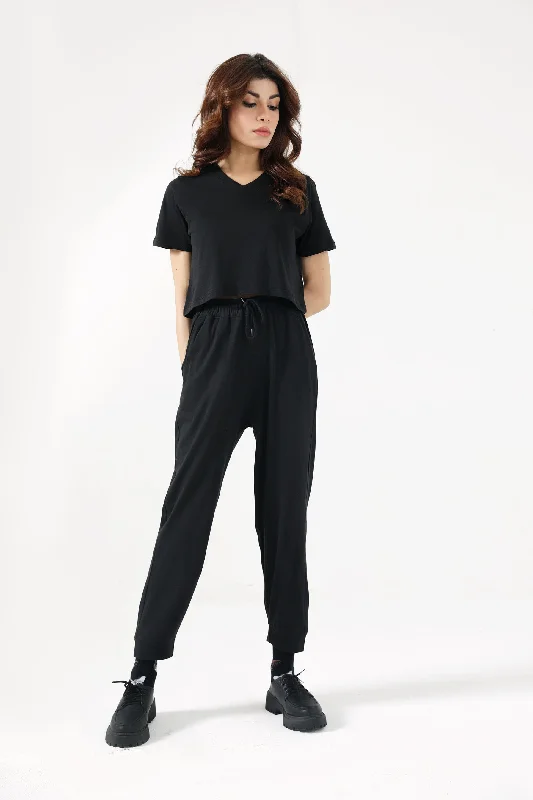 Steals and Deals Await!BASIC CROPPED TEE