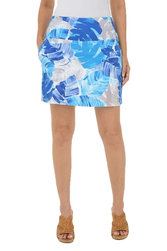 Amazing Prices You Can’t Resist!Palm Leaves Slimming Skort