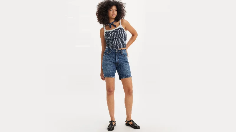Instant Savings Await!Levi's® Women's Ribcage Bermuda Shorts