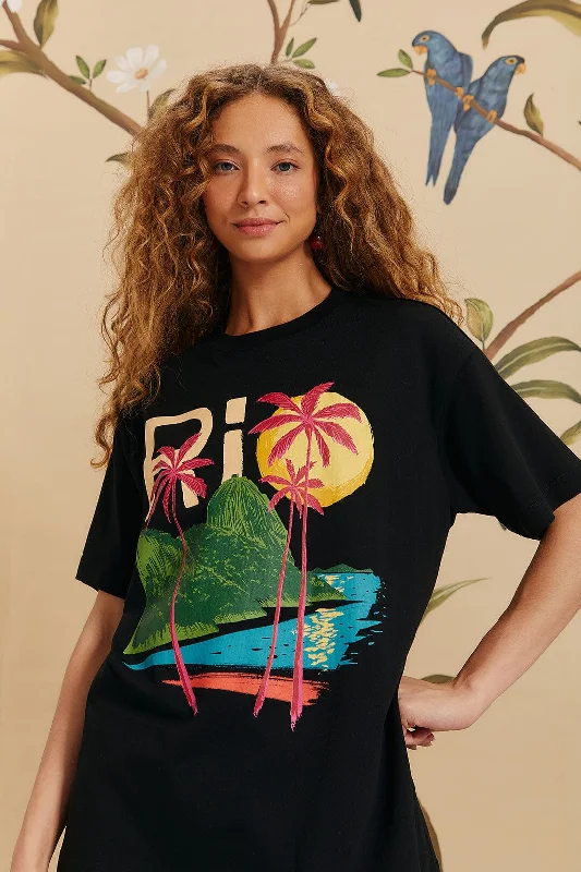 Your Discount is Waiting!Black Rio Organic Cotton Relaxed T-Shirt