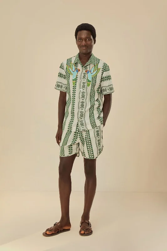 Special Discounts Inside!Pineapple Jacquard Shorts