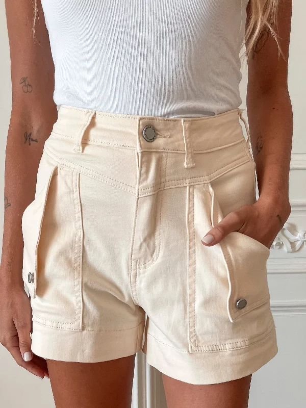 Unbeatable Prices!Priella Shorts - Cream