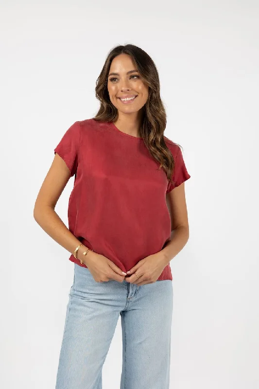 Limited Stock Available!Humidity - Milano Tee, Pinot