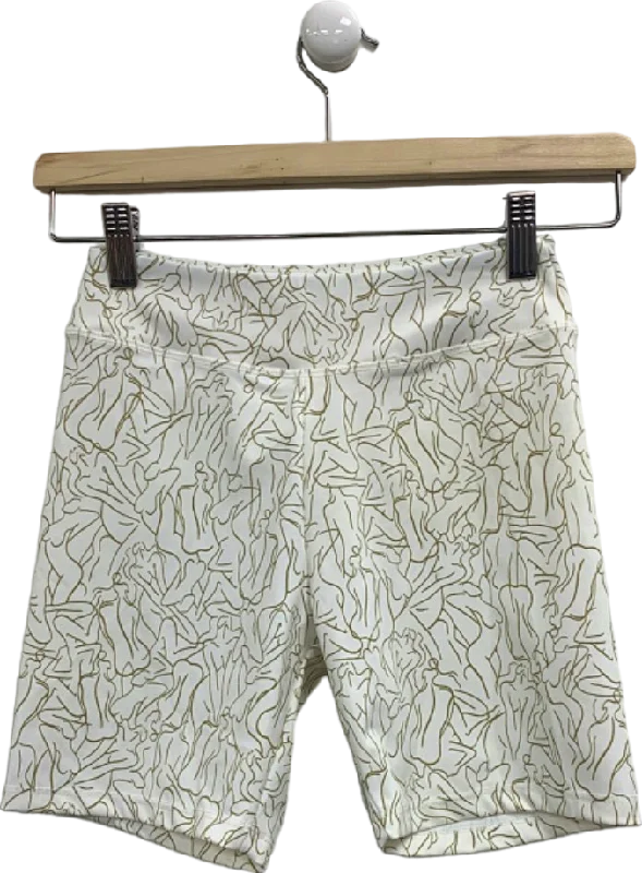 Your Dream Deal is Here!Sefi White Patterned Shorts UK XS