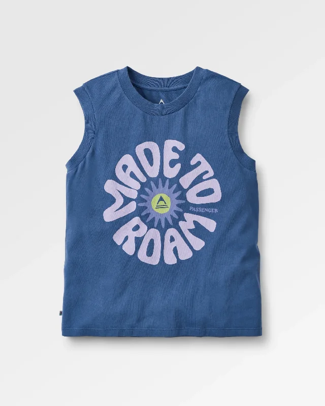 Grab Yours Before It’s Too Late!Easy Days Organic Cotton Tank Top - Purple Indigo