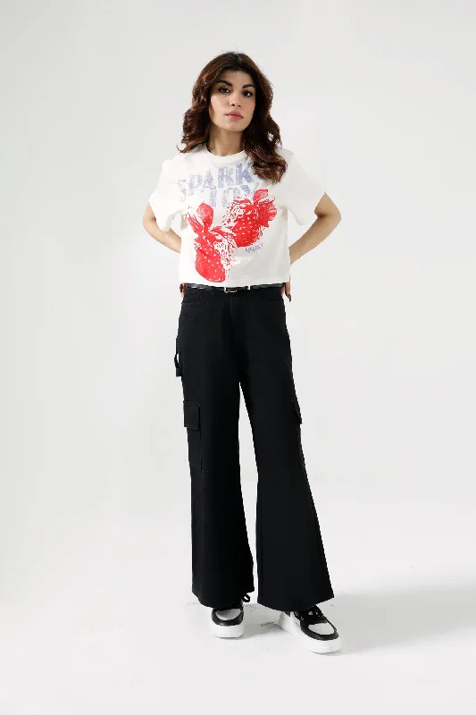 Huge Price Cuts Await!GRAPHIC BOXY FIT TEE