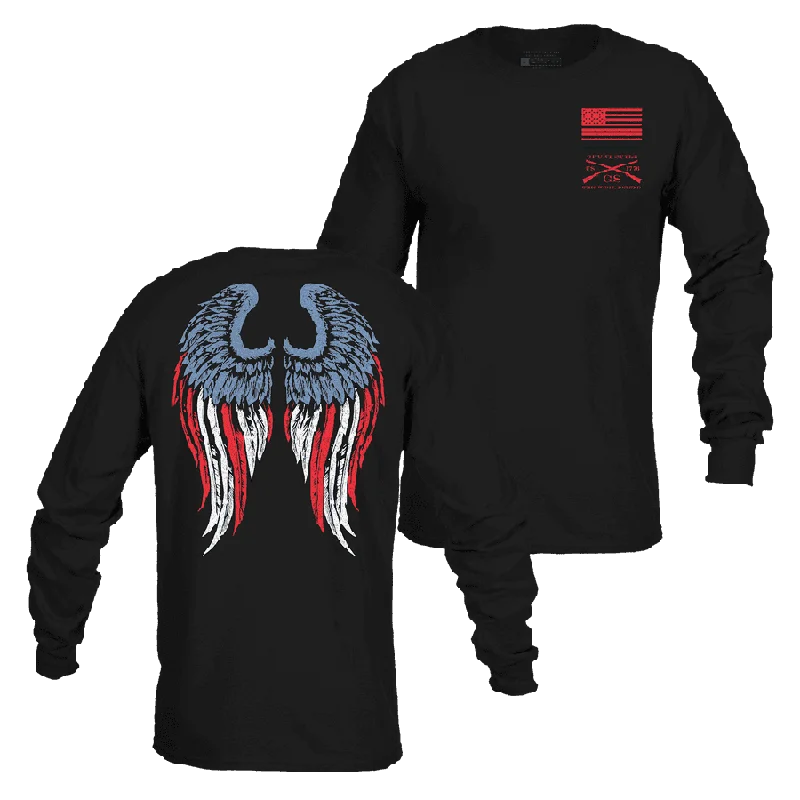 Save More with Every Purchase!Women's Freedom Angel Long Sleeve - Black
