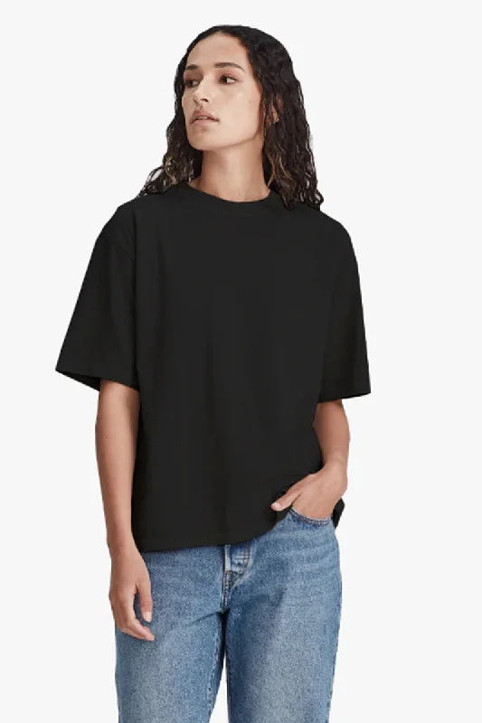 Time to Save Big!Commoners - Organic Cotton Relaxed Tee, Black