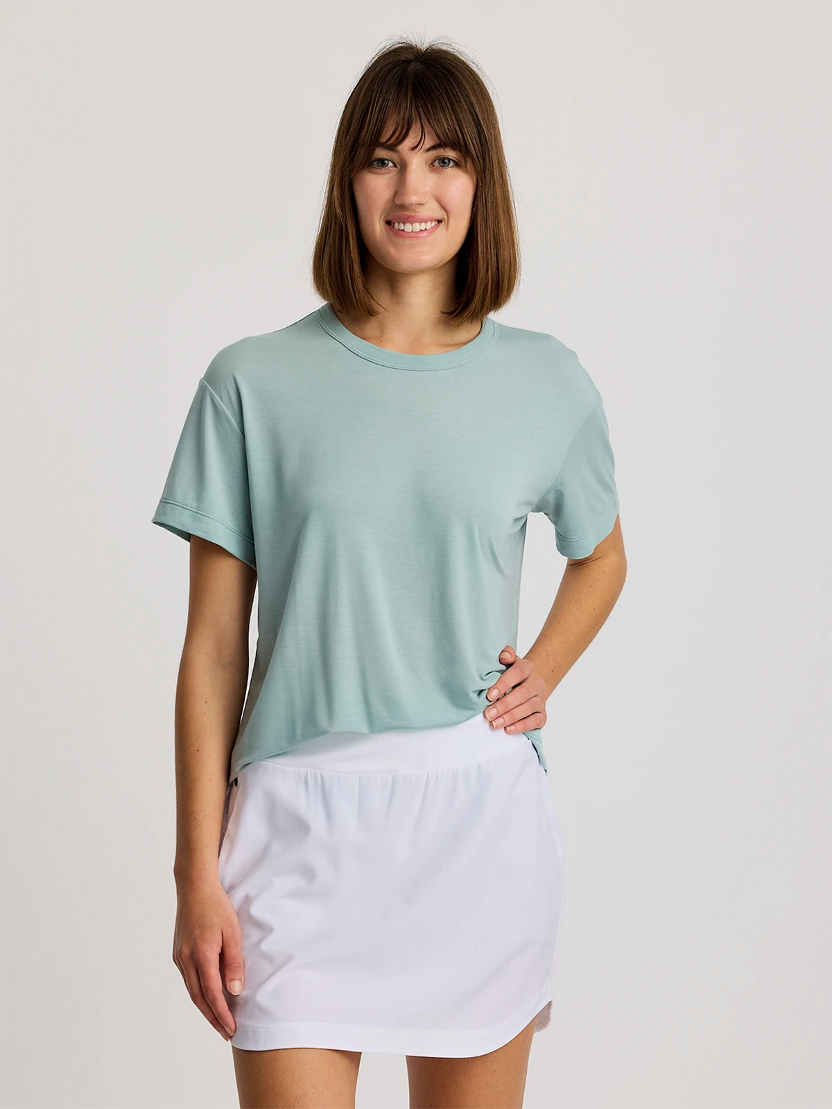 Shop Today, Save Tomorrow!Women's Elevate Lightweight Tee - Ocean Mist