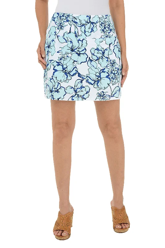 Best Deals Just for You!Waterfall Floral Slimming Skort
