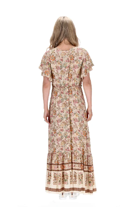 Sierra Maxi Dress Viscose Boho