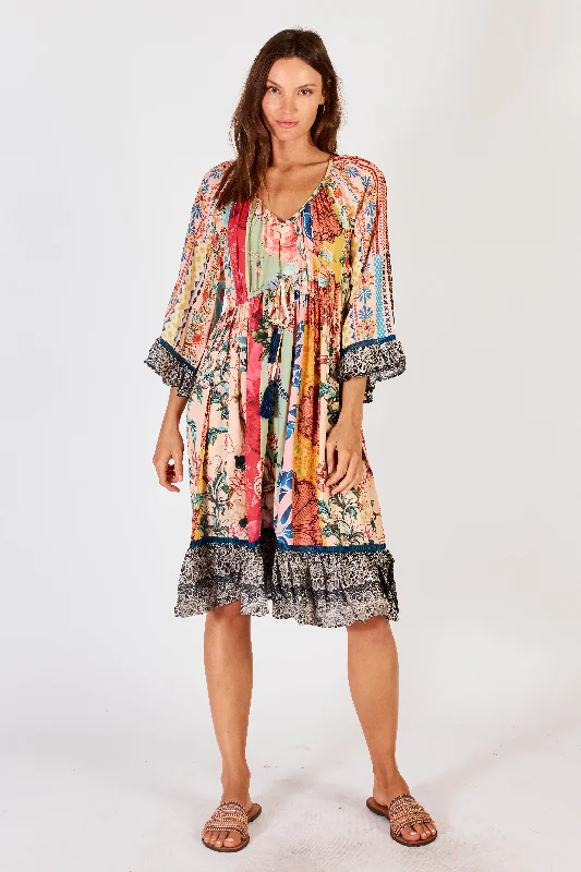 Lula Soul - Capri Tie Dress - Print