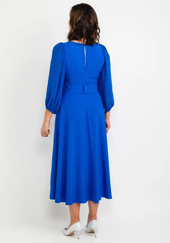 Claudia C Renoir A-Line Maxi Dress, Royal Blue