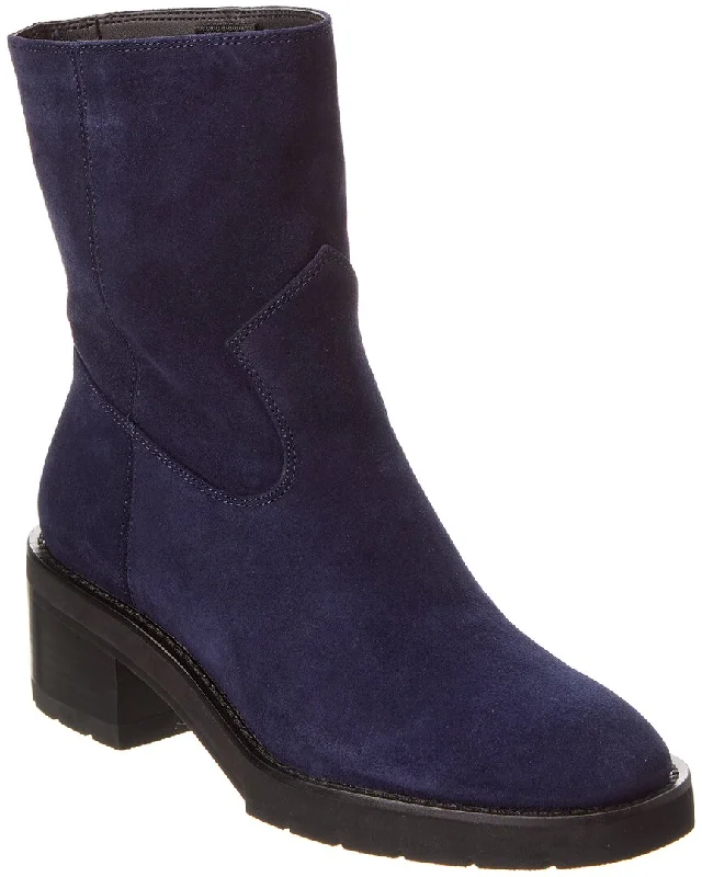 Stuart Weitzman Boulevard Suede Bootie