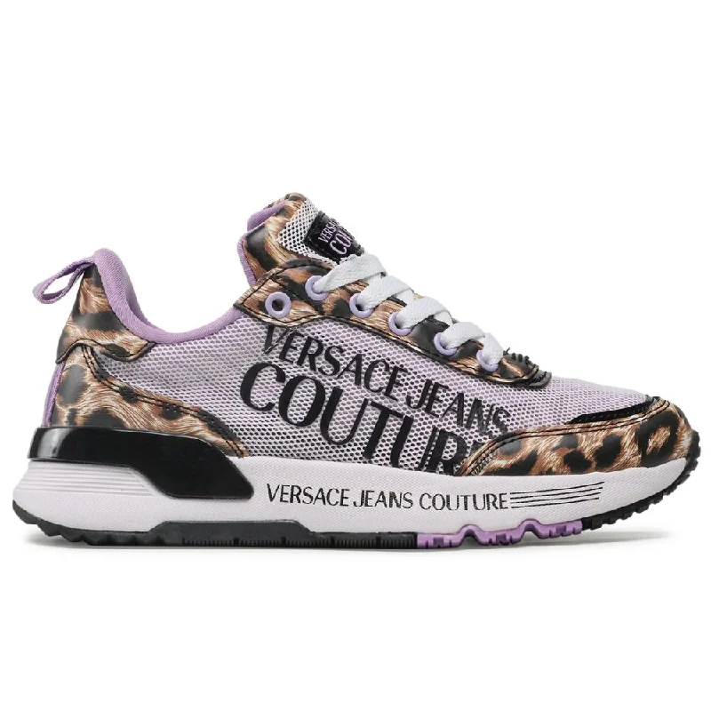 Versace Jeans Purple Polyethylene Women's Sneaker