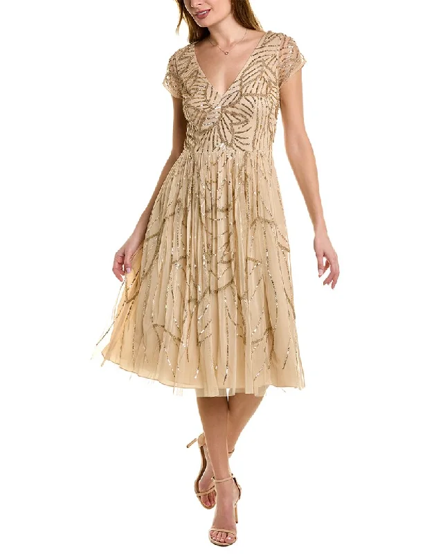 Save More with Every Purchase!Aidan Mattox Beaded Cocktail Dress