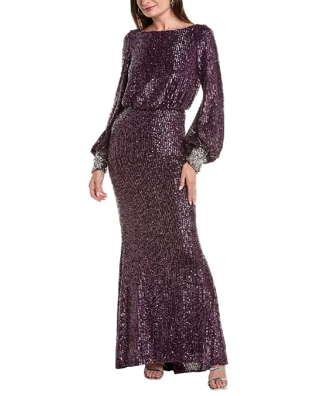Time to Snag a Bargain!Badgley Mischka Sequin Gown