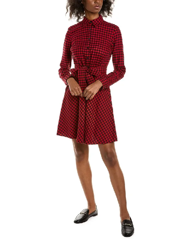 The Best Offers Are Here!Brooks Brothers Flannel Shirtdress