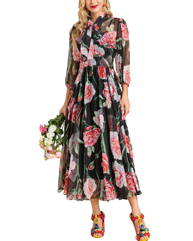 Shop Before It’s Gone!BURRYCO Silk Dress