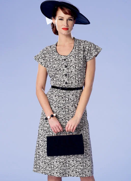 Flash Sale – Act Fast!Butterick Dress and Hat B6363