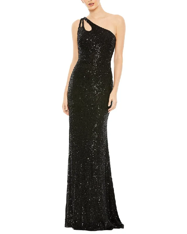 Your Chance to Save is Now!Mac Duggal Column Gown