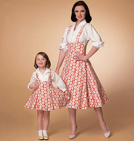 Shop Today, Save Tomorrow!McCalls Women/Child Vintage Top & Dress M7184
