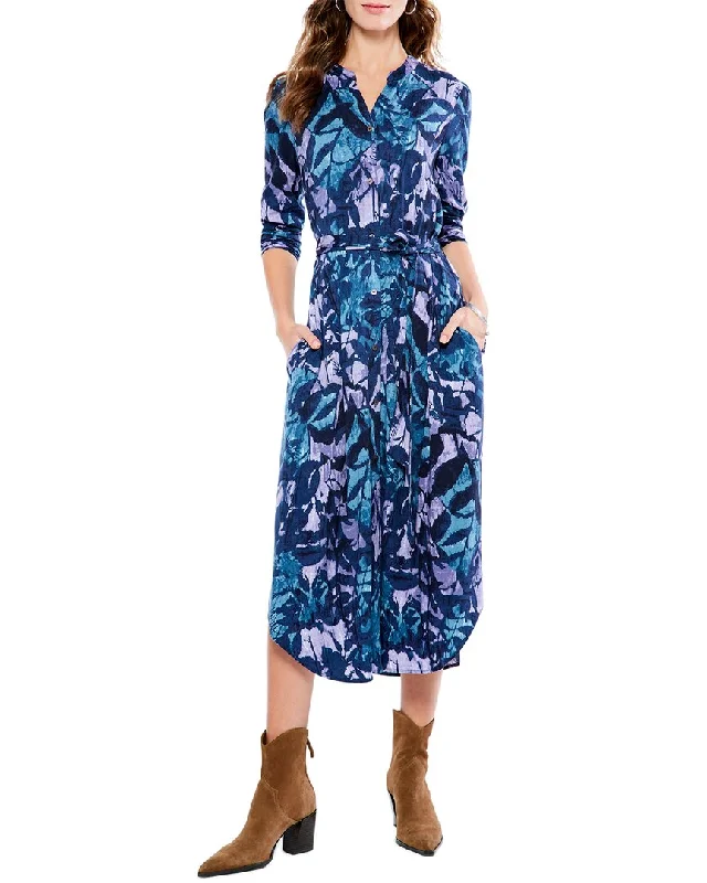 Great Deals, Just for You!NIC+ZOE Indigo Vines Live In Dress