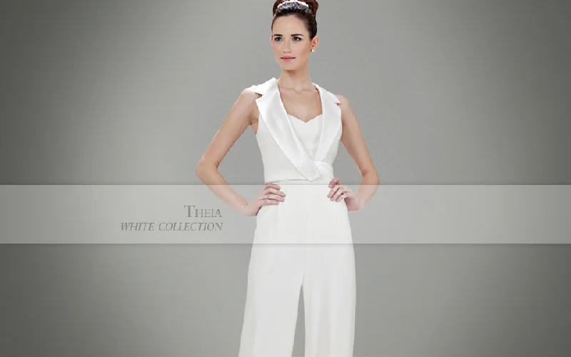 Today’s Deals, Tomorrow’s Regrets!Other Theia Silk Tuxedo Pantsuit - Never Worn