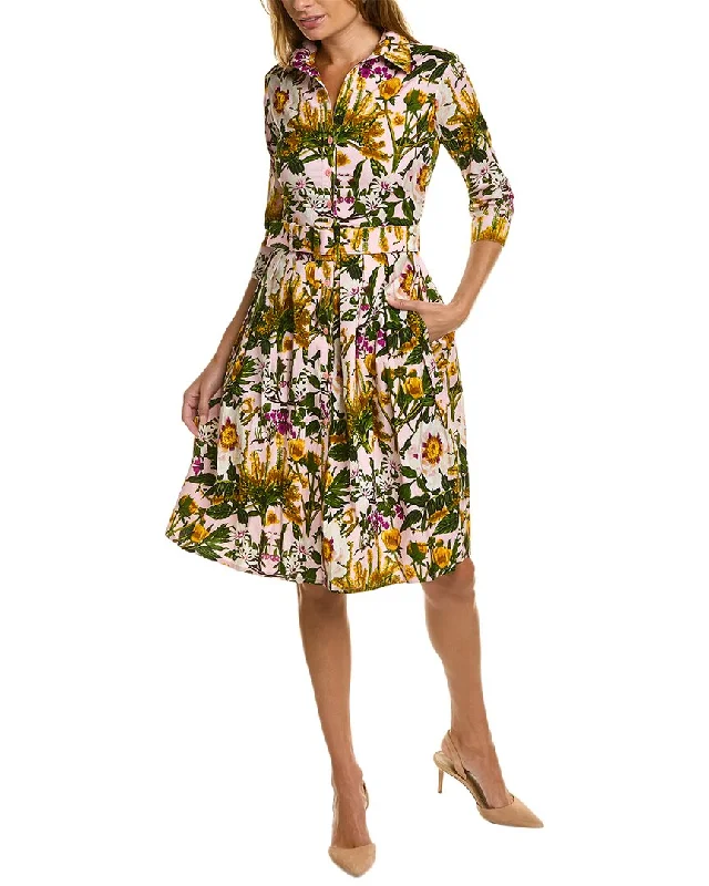Price Drop Alert!Samantha Sung Audrey 1 3/4-Sleeve Shirtdress