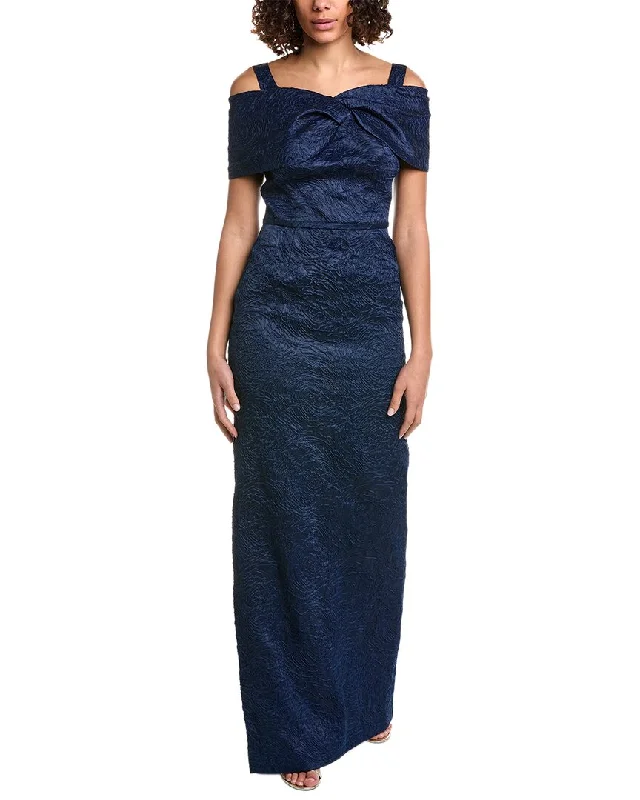 The Sale You’ve Been Waiting For!Teri Jon by Rickie Freeman Jacquard Column Gown