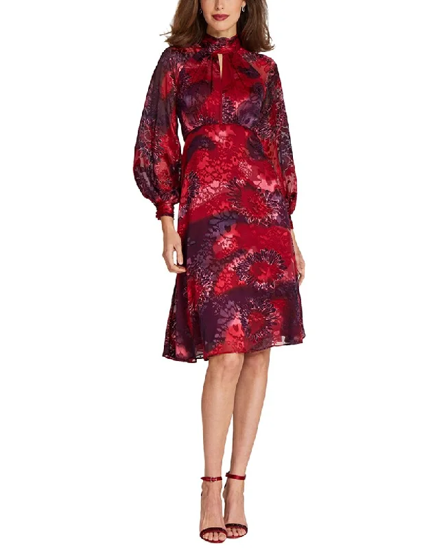 Today’s Deals, Tomorrow’s Regrets!Teri Jon by Rickie Freeman Special Occasion Short Printed Silk-Blend Dress