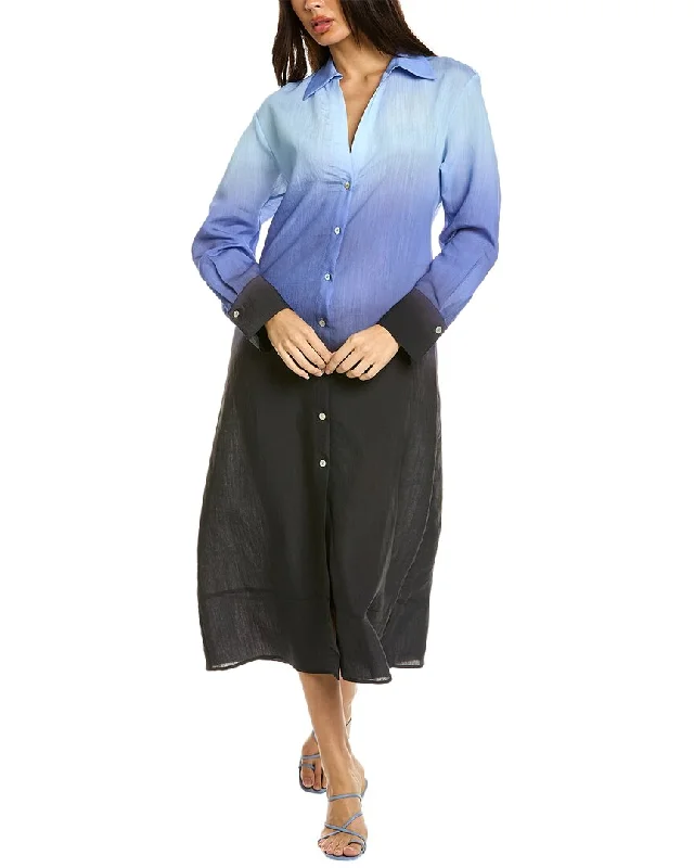 Best Offers of the Month!Vince Dip-Dye Shirtdress