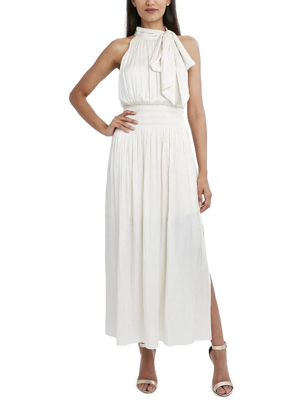 Hurry! While Supplies Last!Womens Boho Maxi Halter Dress