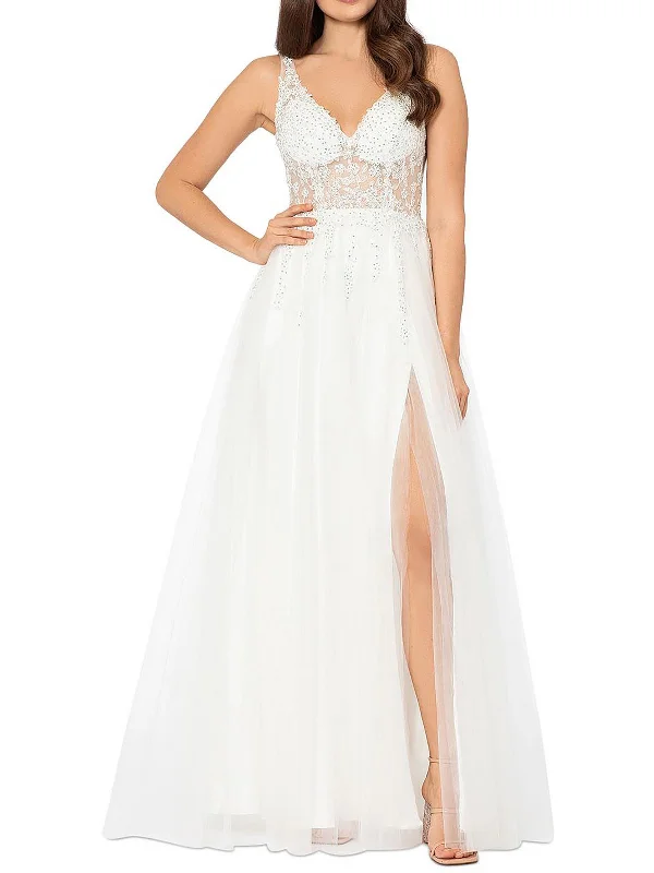 Get More, Spend Less – Shop Now!Womens Embellished Maxi Evening Dress