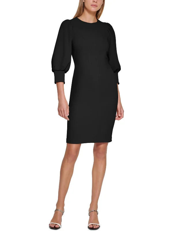 Sale Alert – Get Ready to Shop!Womens Gathered Above Knee Sheath Dress